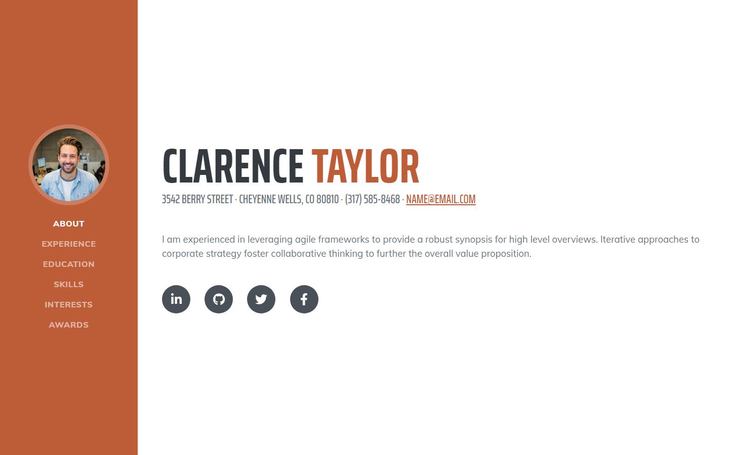 Online Resume
